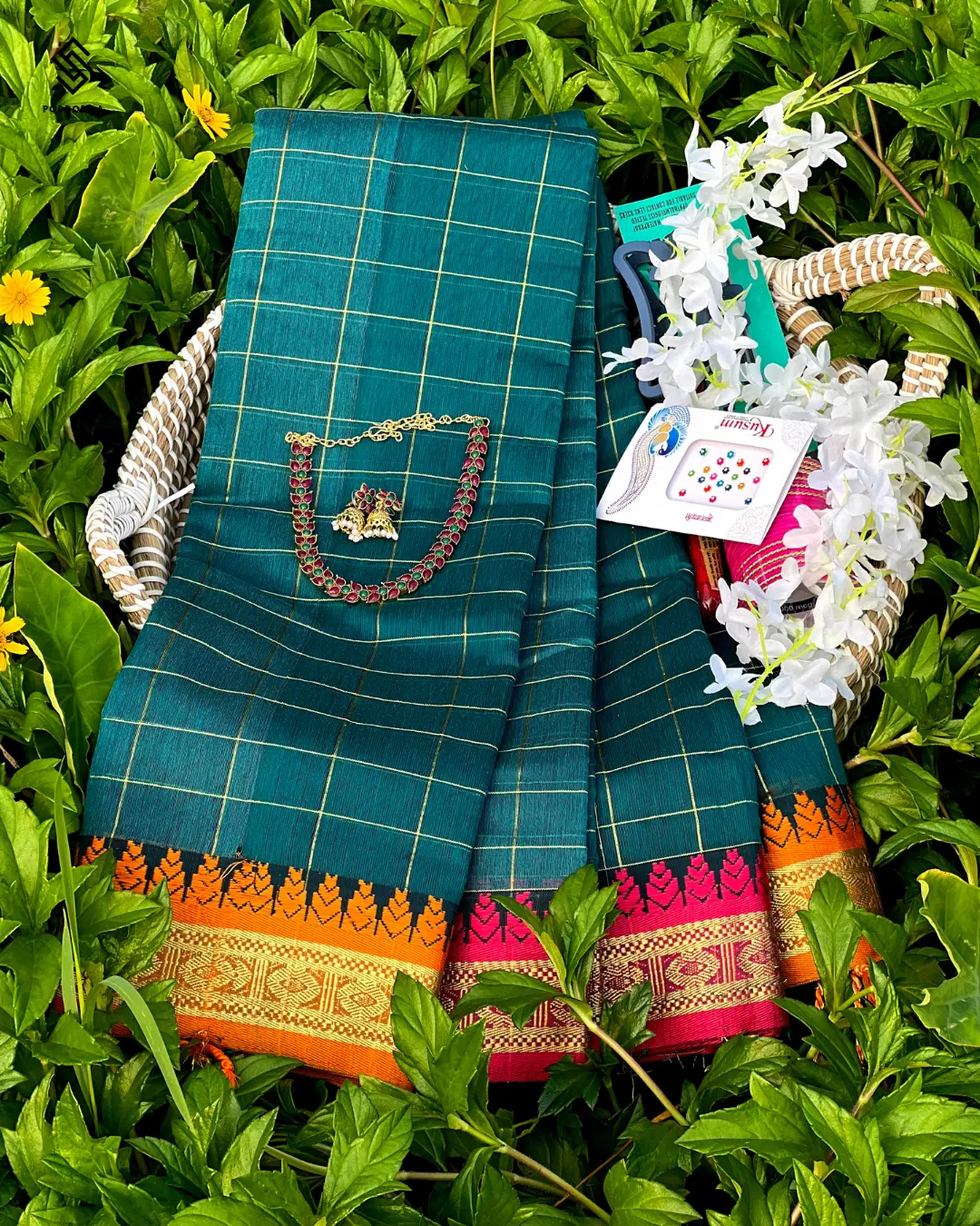 Premium Green Saree Combo