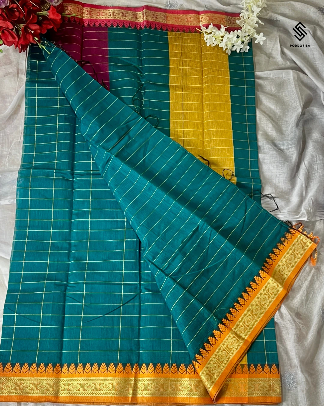 Premium Green Saree Combo - Image 2